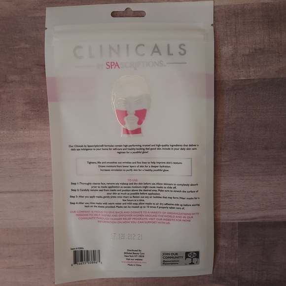 LAST LEFT! 10x Silicone Face Masks Anti-Wrinkles Youthful Glow Neck Cheeks Jowls - Picture 4 of 8